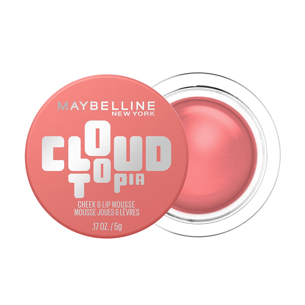 Рум'яна-мусс для щік і губ Maybelline New York Cloudtopia 05 Coral Illusion, 5 г